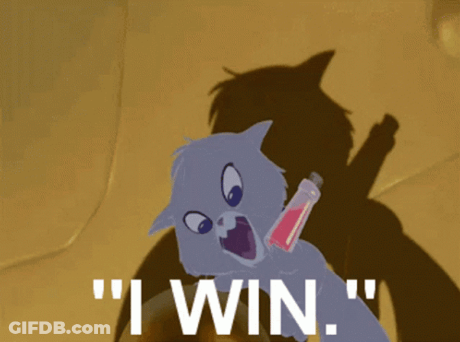 I Win GIF