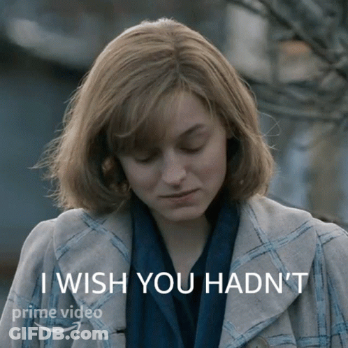 I Wish You Hadnt Done That Younger Marion GIF