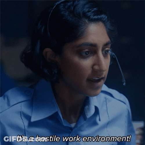 I Work With Retards Hostile Work Environment GIF