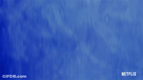 I Would Fly Beyond The Stars On Blue Background GIF