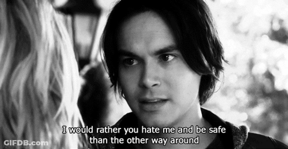 I Would Rather You Hate Me GIF
