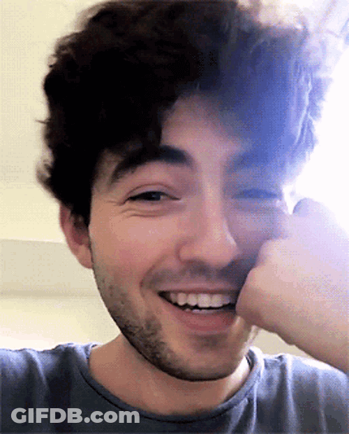 Ian Nelson Smile GIF