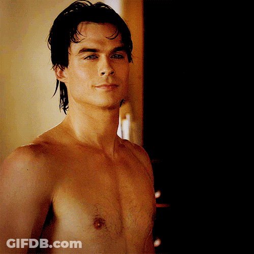 Ian Somerhalder Agreeing GIF