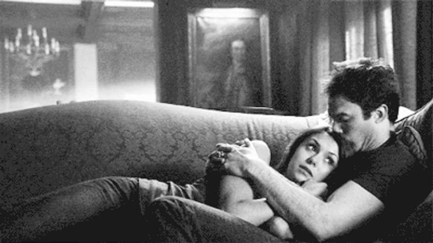 Ian Somerhalder Cuddling With Nina GIF