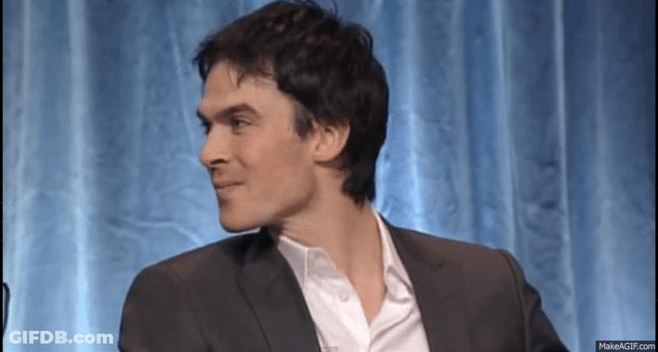 Ian Somerhalder Smiling GIF