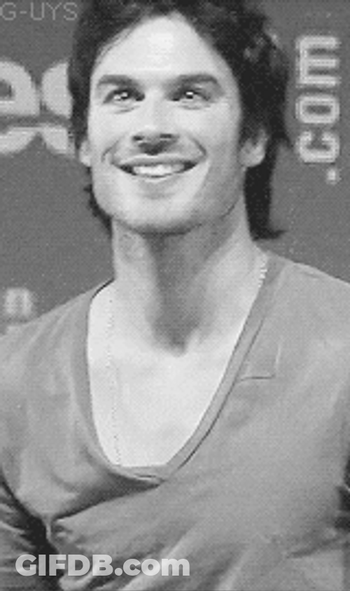 Ian Somerhalder Sticking Tongue Out GIF