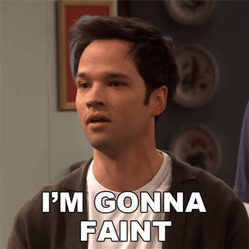Icarly Freddie Benson Gonna Faint GIF