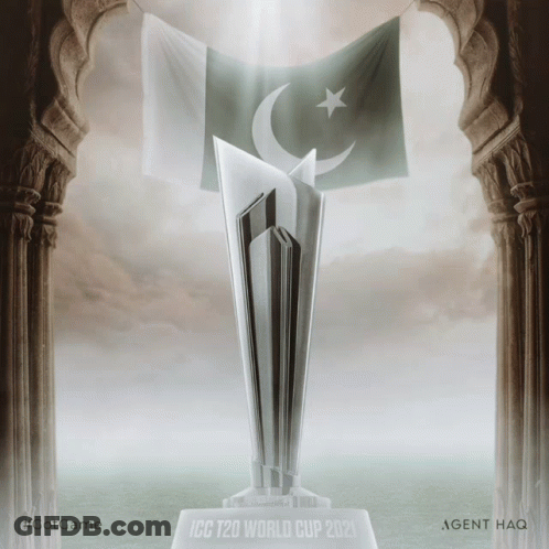 ICC T20 World Cup 2021 Trophy GIF