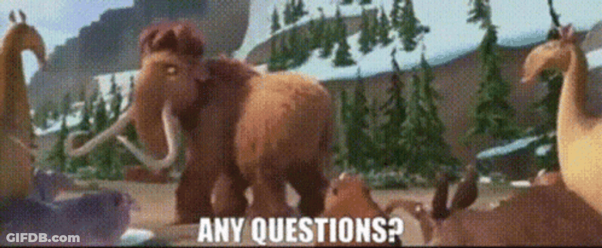 Ice Age Dawn Of Dinosaurs Ellie Any Questions GIF