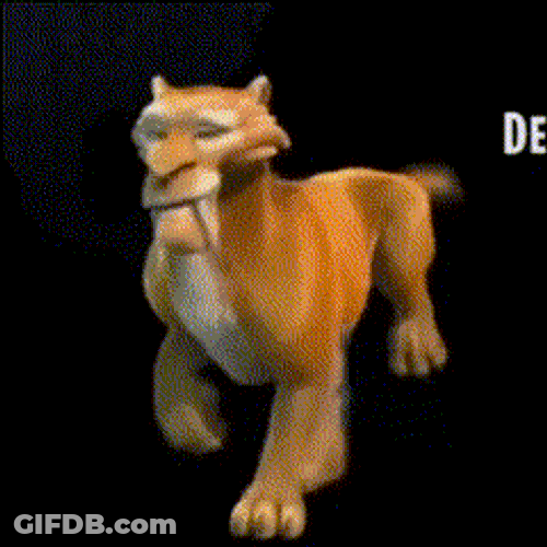 Ice Age Diego Ice Age GIF