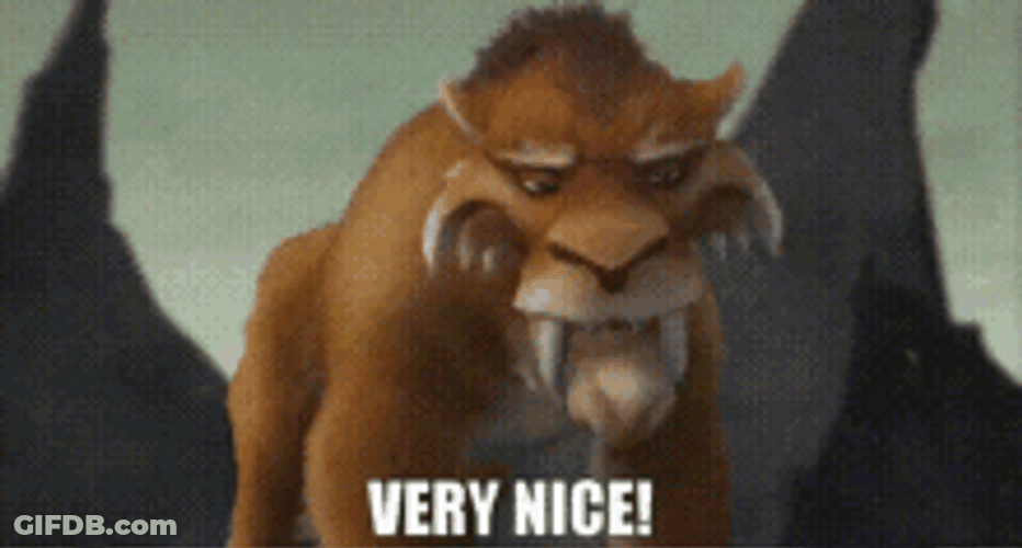 Ice Age Diego Very Nice GIF