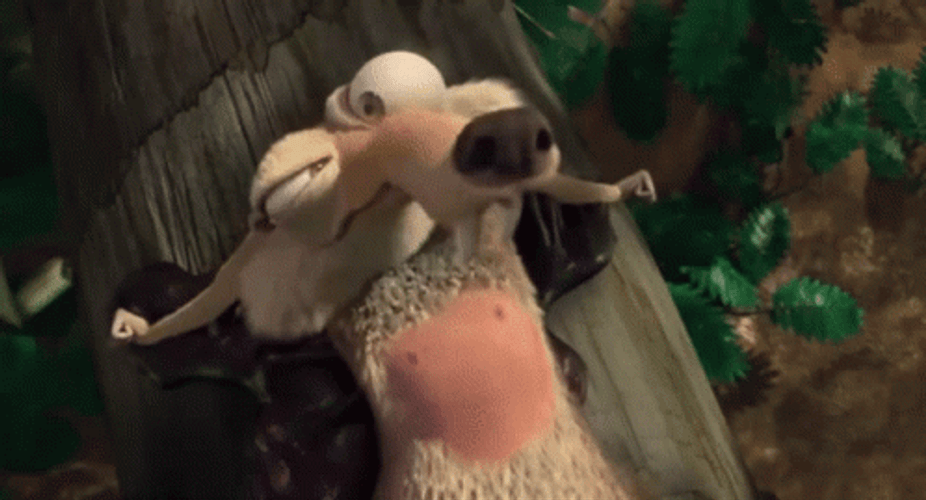 Ice Age Scrat Scream GIF