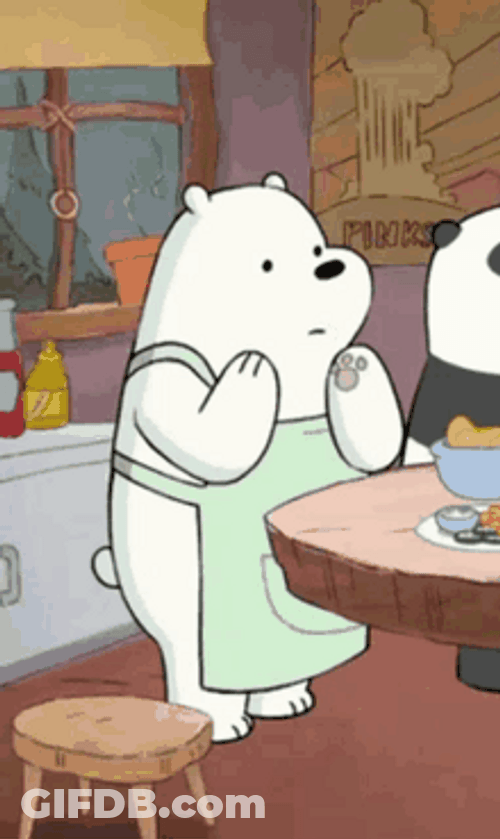 Ice Bear Believed In You Clapping Applause Well GIF