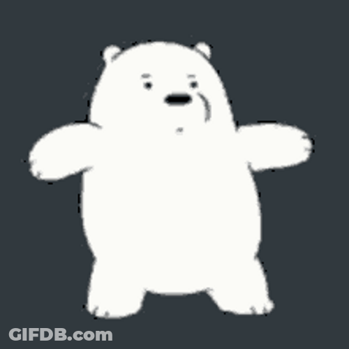 Ice Bear Breakdance Pop N Lock Dance GIF