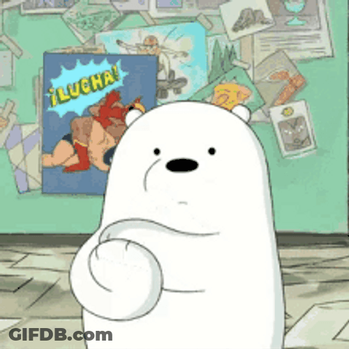 Ice Bear Slow Clap Applause Bravo Impressive GIF