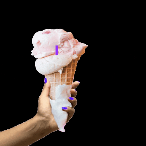 Ice Cream Cone Girl I Scream GIF