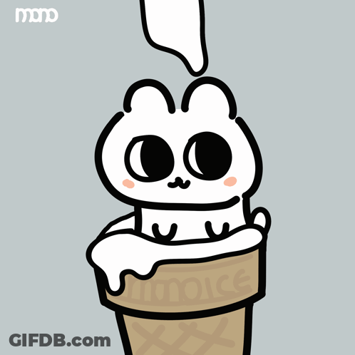 Ice Cream Cone Saying Moto GIF