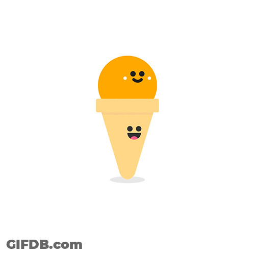 Ice Cream Kawaii Happy Dance GIF