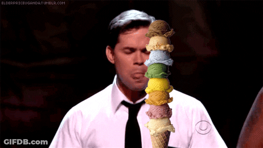 Ice Cream Lick Andrew Rannells GIF