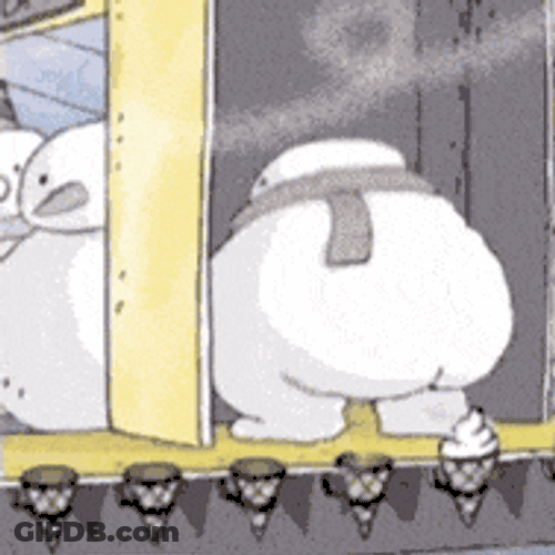 Ice Cream Poop GIF