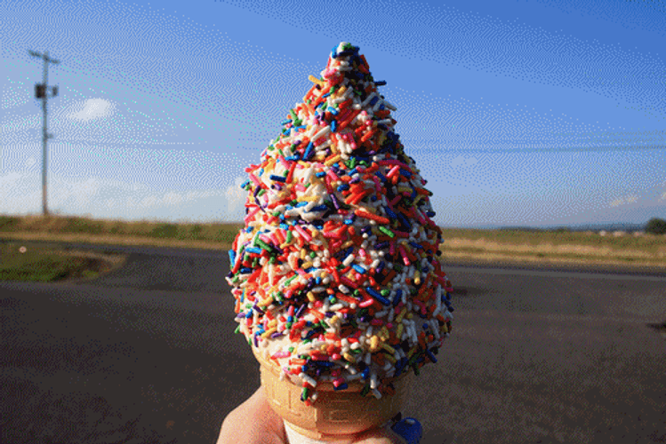 Ice Cream Summer Aesthetic GIF