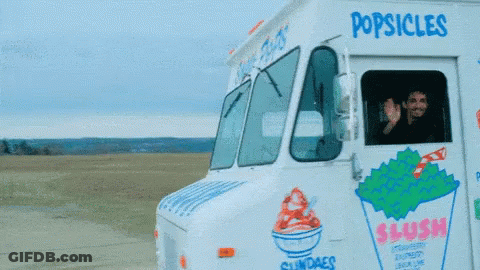 Ice Cream Truck Popsicles Side GIF