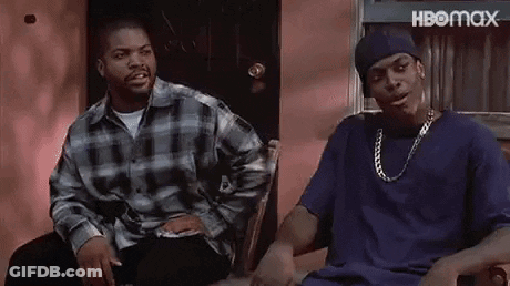Ice Cube And Snoop Dogg Sitting And Talking GIF
