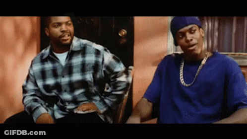 Ice Cube And Snoop Dogg Sitting And Talking GIF