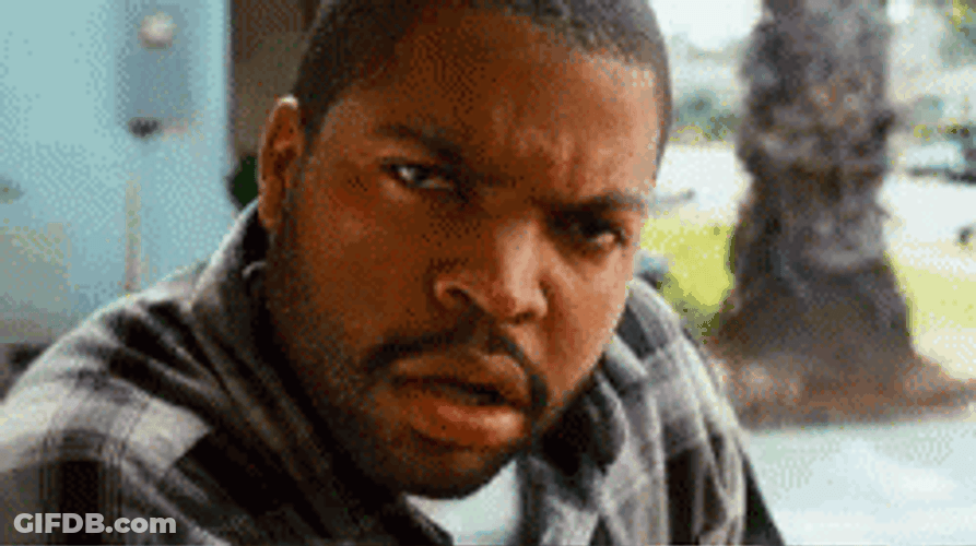Ice Cube Confused What Did He Say GIF