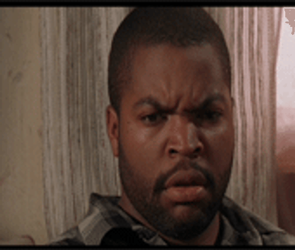 Ice Cube Frowning Smiling GIF