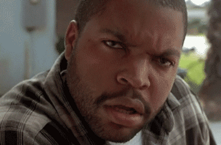 Ice Cube Frowns What GIF