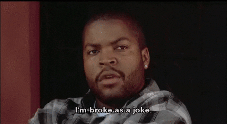 Ice Cube No Money GIF