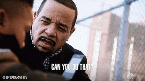 Ice Cube Says Can You Do That While Holding Phone GIF