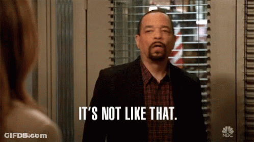 Ice Cube Says It's Not Like That In Front Of A Woman GIF