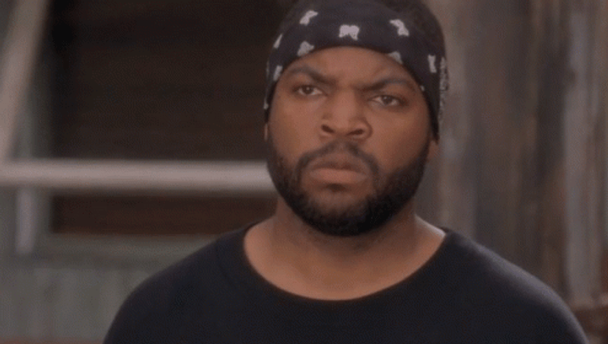 Ice Cube Suspicious Angry GIF
