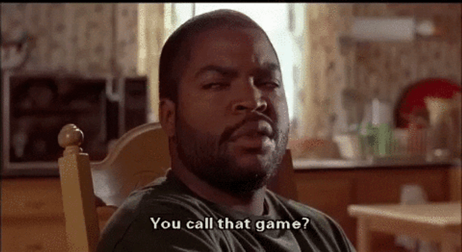 Ice Cube You Call That Game GIF