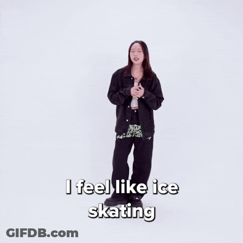 Ice Skating Good Icebreaker GIF