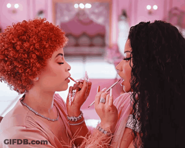 Ice Spice And Nicki Minaj GIF