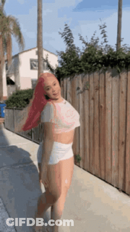 Ice Spice Gets Embarrassed GIF