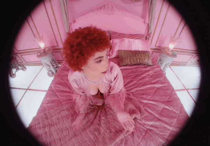 Ice Spice In Fisheye Lens GIF