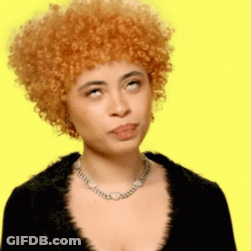 Ice Spice Roll Eyes GIF