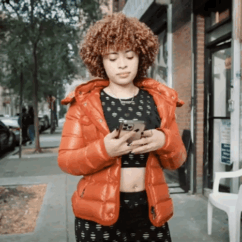 Ice Spice Street Clothes GIF