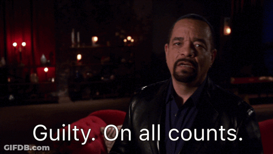 Ice-T Guilty On All Counts GIF