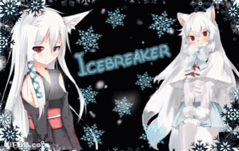 Icebreaker Anime Fox Girl GIF
