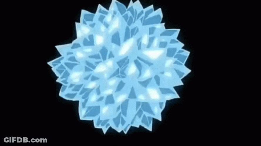 Icebreaker Into Tiny Shards GIF