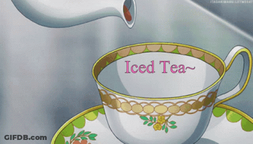 Iced Tea Pouring GIF