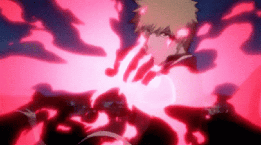 Ichigo Kurosaki Eyes Spiritual Power Bleach GIF
