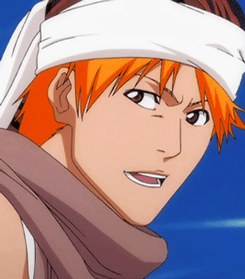 Ichigo Kurosaki Happy Turn Around Bleach GIF
