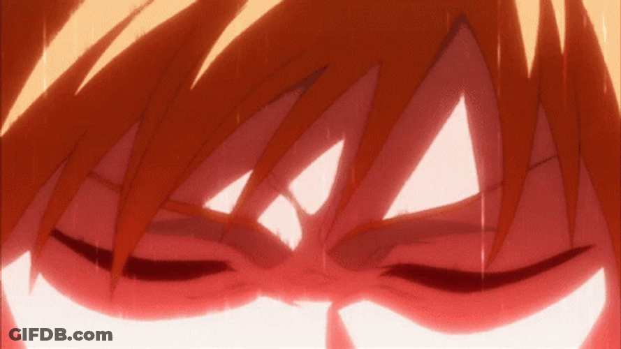 Ichigo Kurosaki Hollow Transform Fight Bleach GIF