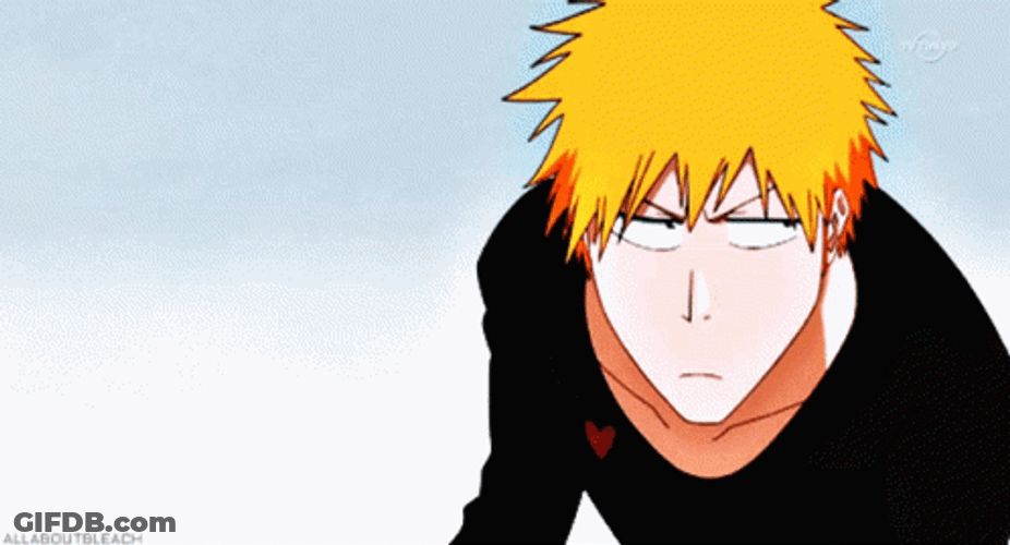 Ichigo Kurosaki No Clue Reaction Bleach GIF